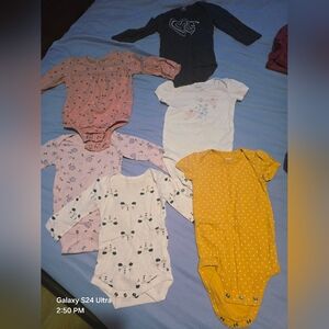 Set Of 6 Onesies 6-9m Baby